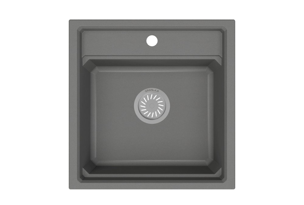 Фото Granula KS-5002 алюминиум Кухонная мойка