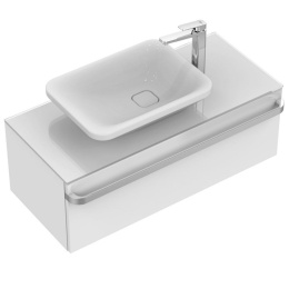 Фото Тумба под раковину Ideal Standard Tonic II R4304WG, 100 см, белый глянцевый лак
