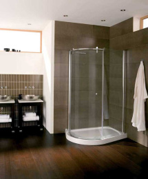 Поддон Jacob Delafon Indigo 90 x 90 x h20,7 см, E62406-00, высокий, из искусственного камня