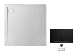 Фото Поддон ArtCeram Texture (PDQ008 17 00) черный