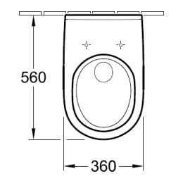 Инсталляция Grohe с безободковым унитазом Villeroy&Boch O.novo 5660 HR01, сиденье микролифт, комплек