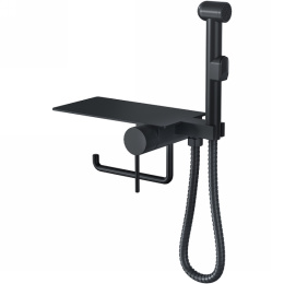 Фото Гигиенический душ Bronze de Luxe Scandi (708B) черный матовый