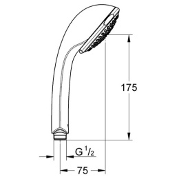 Ручной душ Grohe Relexa 28795 000 Massage