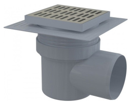 Фото Душевой трап AlcaPlast (APV12) серый
