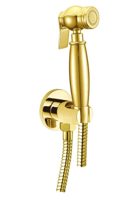 Фото Гигиенический душ со смесителем Boheme Imperiale (405) золото