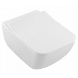 Инсталляция Geberit с безободковым унитазом Villeroy&Boch Venticello 4611 R0R1, сиденье микролифт