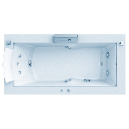 Гидромассажная ванна Jacuzzi Aura Uno 185x85 см (9443-734A)
