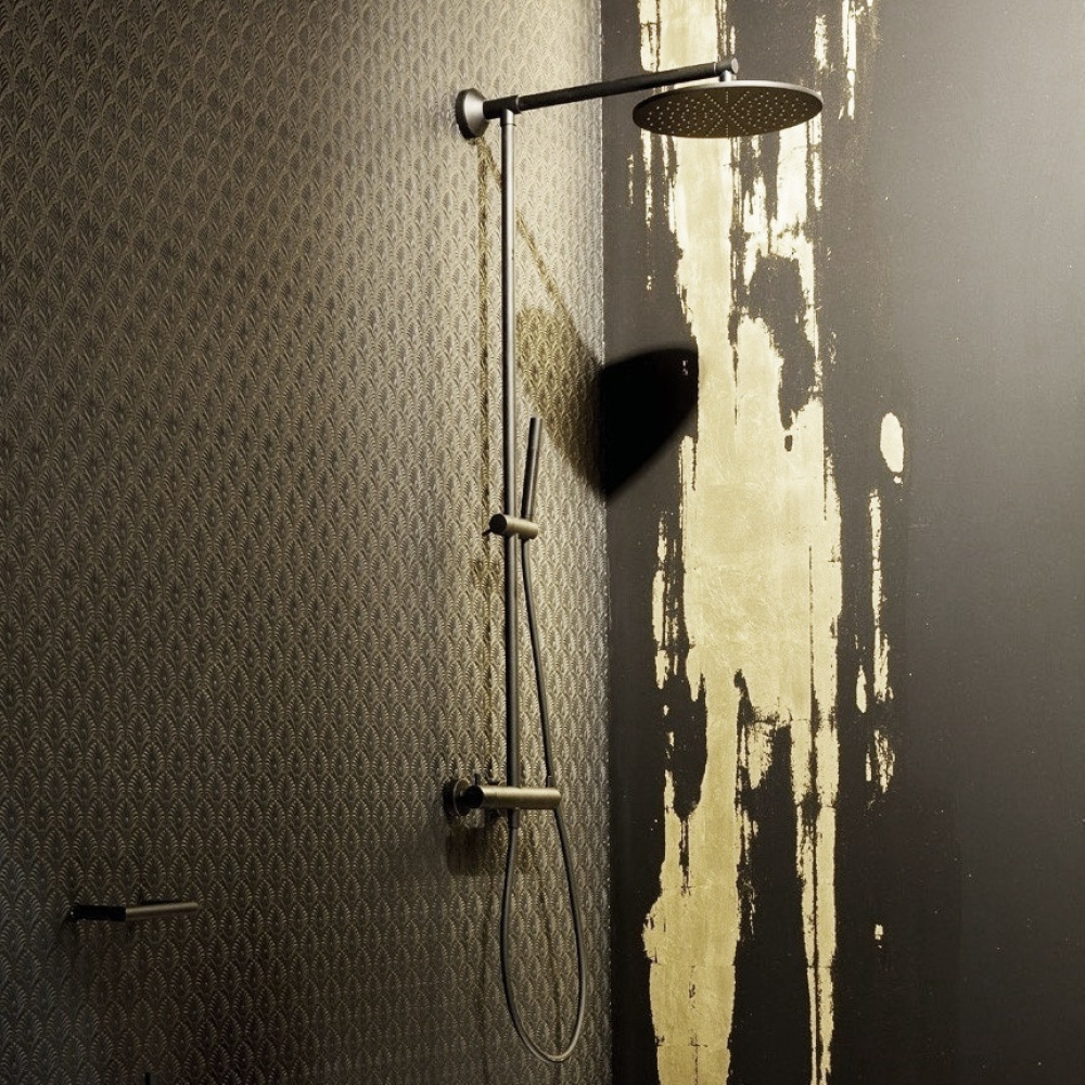 Фото Душевая система Cisal Less New LNC7801N40, черный