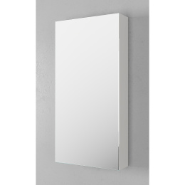 Velvex UNIQUE UNIT zsUNI.47.H95-211 Зеркало-шкаф выс. 95, белый матовый