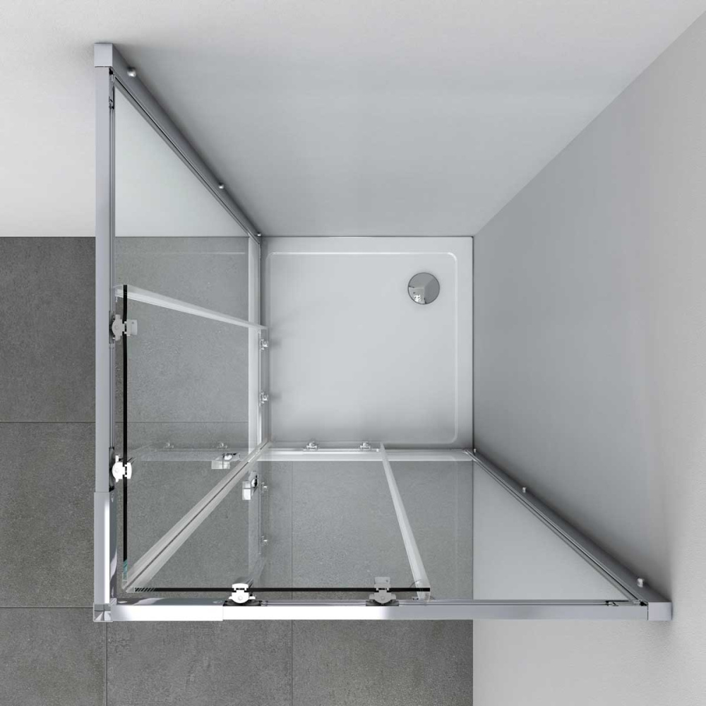 Фото Душевой уголок Vincea Rapid (VSS-3R90/10MT) хром