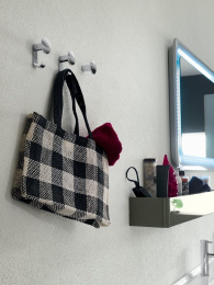 Фото Крючок двойной, хром Inda One AV120BCR