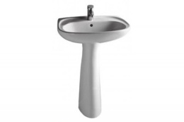 Раковина с пьедесталом 55 см Vitra Normus (9600B003-7650) белый