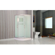 Душевая кабина 115x85x210 Esbano (ESKB115CR) белый, акрил, Поддон низкий