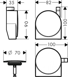 Излив Hansgrohe (58117990)