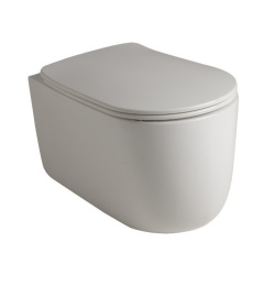 Унитаз подвесной Kerasan Nolita (531501) безободковый, белый глянцевый