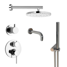 Фото Комплект на 3 потребителя Paini Cox 78CRSET36911SHBATH хром