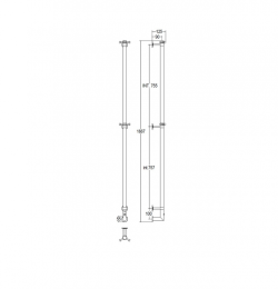 Фото Полотенцесушитель, Margaroli, Arcobaleno, электрический 616BOB-1650