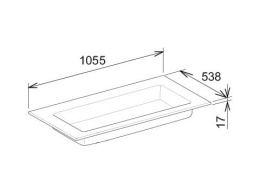 Фото Раковина Keuco Royal 60 32150311000, белый