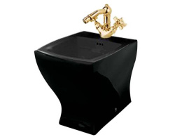 Биде напольные Биде напольное ArtCeram Jazz (JZB002 03 00) черный