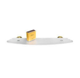 Стеклянная полка Colombo Design Hermitage В3316. HPS Золото