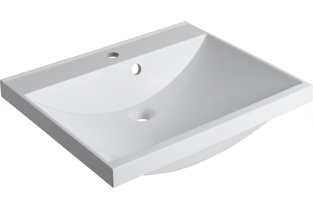 Фото Раковина 58 см Aquanet Нота (00281220) Прямоугольная