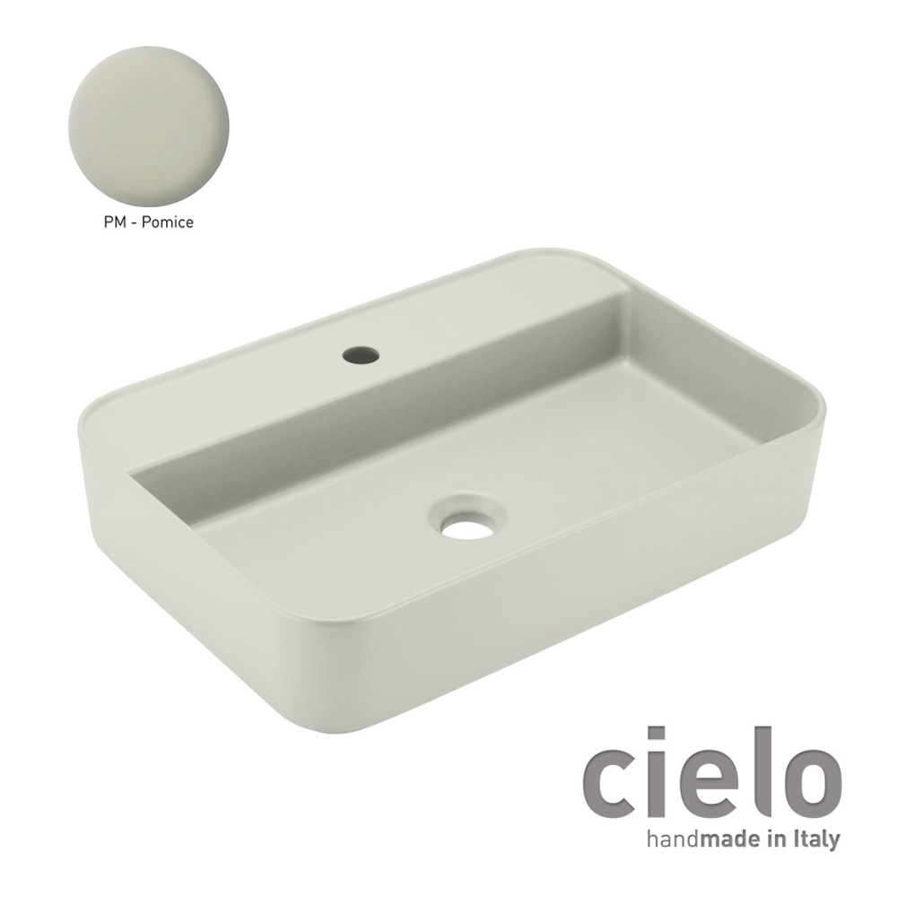 Ceramica CIELO Shui Comfort SHCOLARF PM Раковина для ванной комнаты 60*43 см, подвесная - накладная 