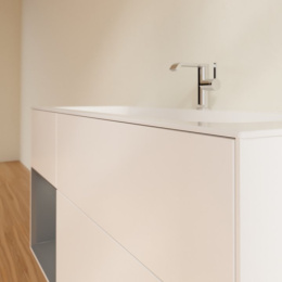 Villeroy Boch Finion F060GKMT Тумба под раковину 1196х498 мм (anthracite matt/white matt)