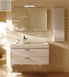 Тумба под раковину Jacob Delafon Rythmik EB1304-442 цвет - серый антрацит глянцевый