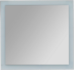 Зеркало Dreja Kvadro 77.9012W, инфракрасный выключатель, LED-подсветка, 80x85 см