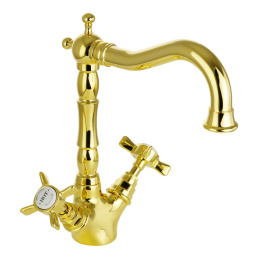 Фото Migliore Princeton 19379 Смеситель для раковины, золото