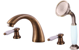 Rav Slezak MK569.5SSM MORAVA смеситель каскадный на 4 отверстия