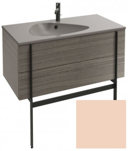 Фото Тумба под раковину Jacob Delafon Nouvelle Vague 100 см, EB3032-S09, цвет - телесный сатин