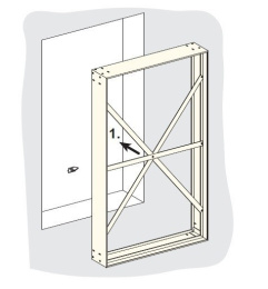 Монтажная рама Keuco Royal Integral 26016170000