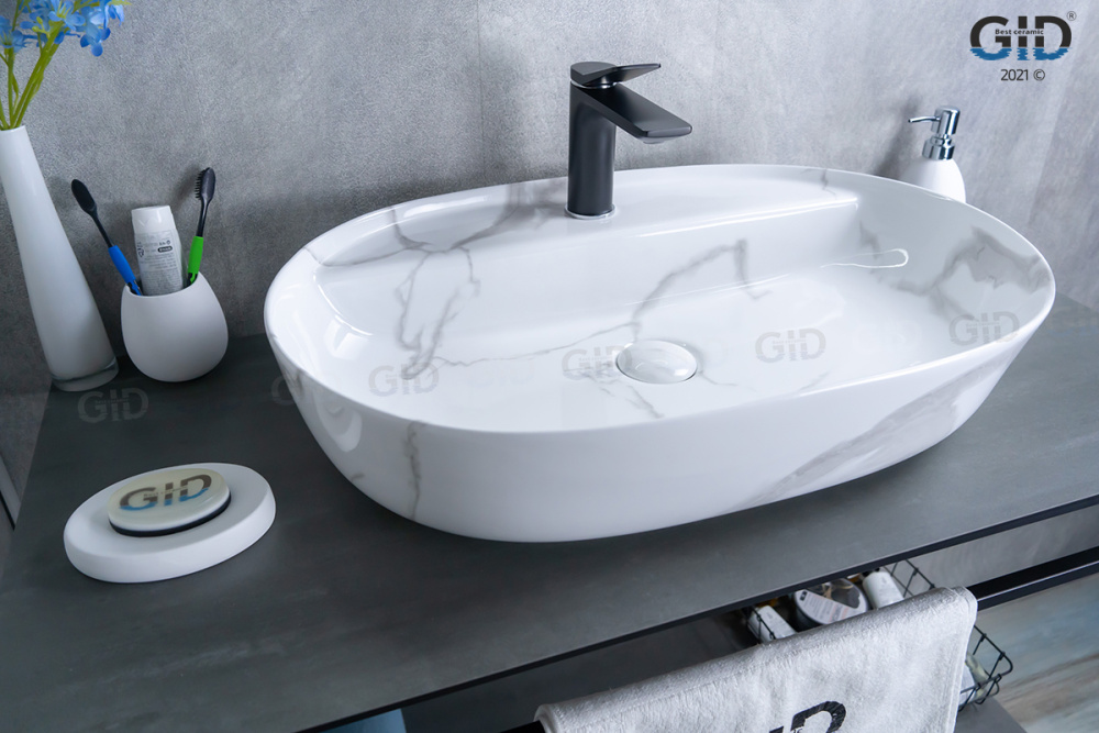 Раковина накладная Gid Mnc346C