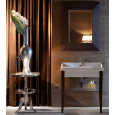 KERASAN Bentley Комплект мебели, (раковина без бортика), с ножками и зеркалом, 80см, Цвет: frassino 