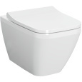 Инсталляция с унитазом VitrA Integra Square (Интегра Скуэр) 9856B003-7207 комплект 4 в 1 с сиденьем 