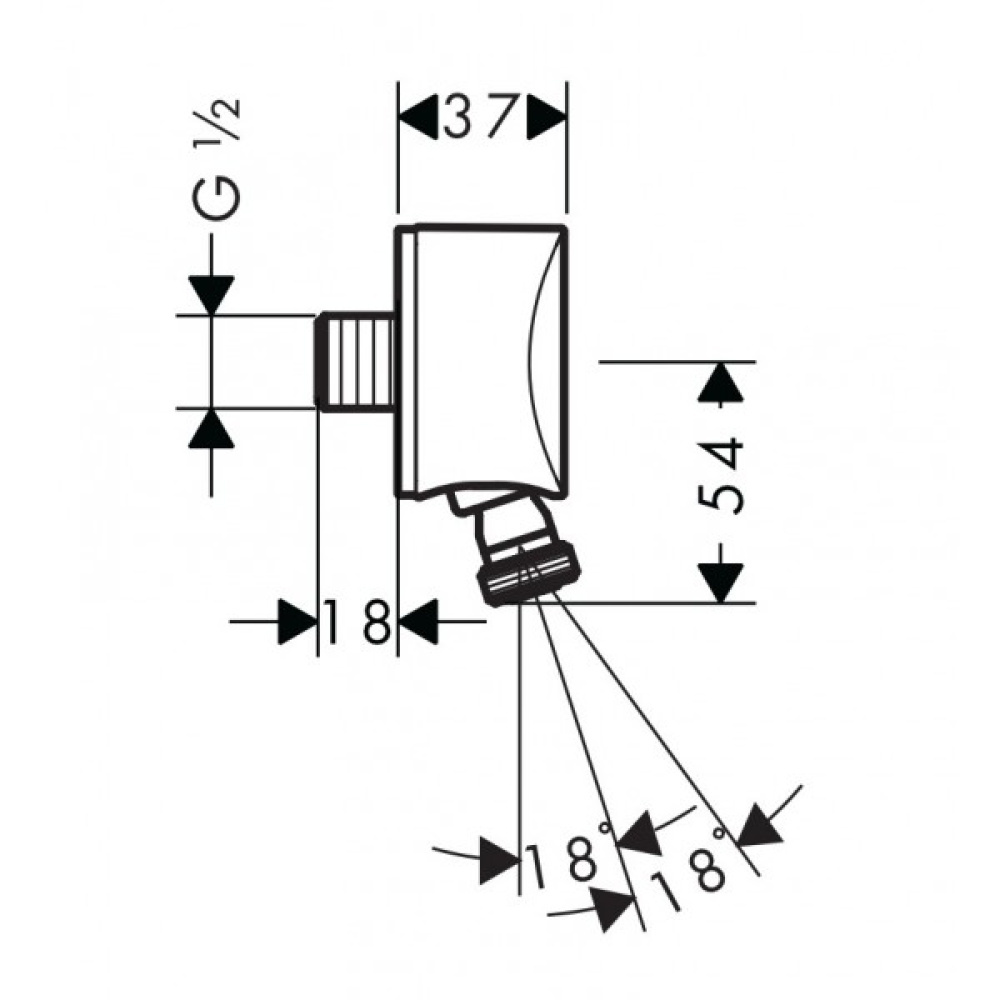 Гигиенический душ Hansgrohe Focus S 3176332129 комплект