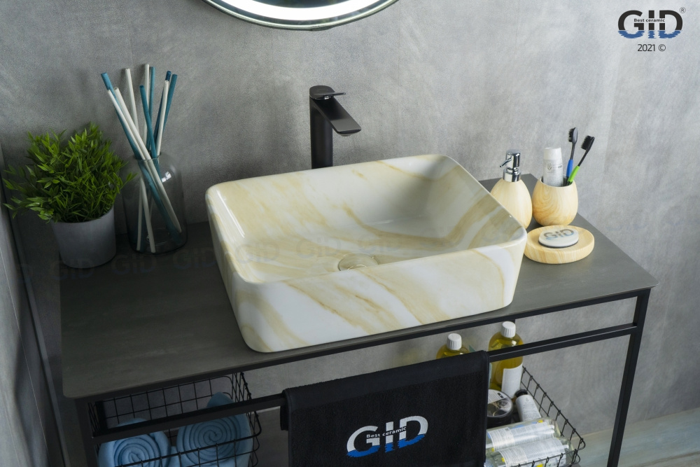 Раковина накладная Gid Mnc600