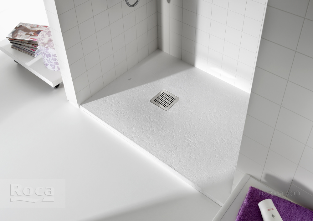 Фото Душевой поддон Roca Terran (AP1014B038401100) белый