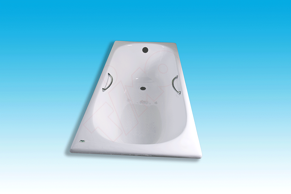 Фото ВАННА чугунная TIMO STANDARD 3V - 170x75x46 с ручками