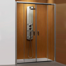 Душевая дверь Radaway Premium Plus DWD 150 профиль Хром стекло прозрачное 33393-01-01N