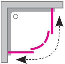 Душевой уголок Ravak Supernova (31170100ZG)