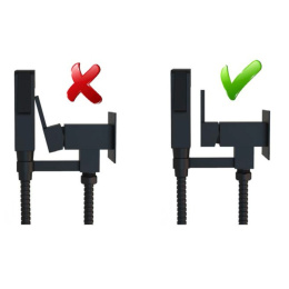 Фото Смеситель с гигиеническим душем Paini Bella BLPZ442 черный