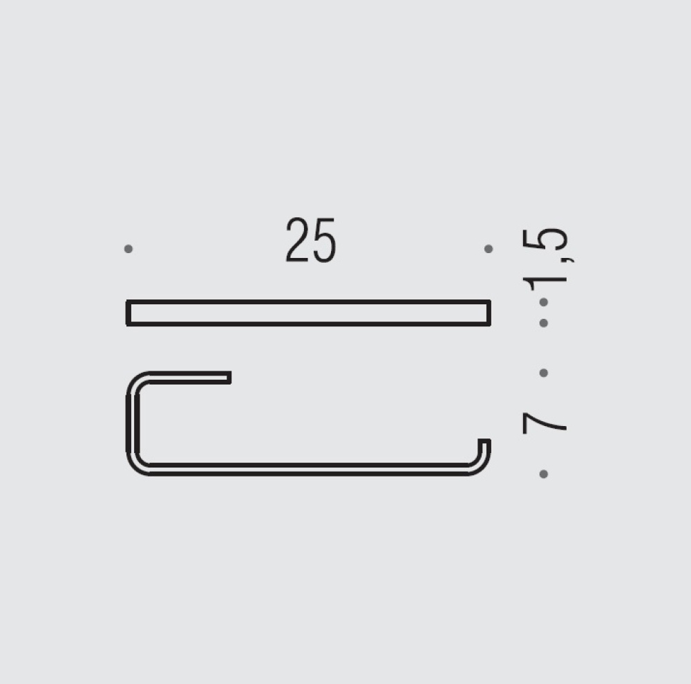 Полотенцедержатель Colombo Time W4212.CR