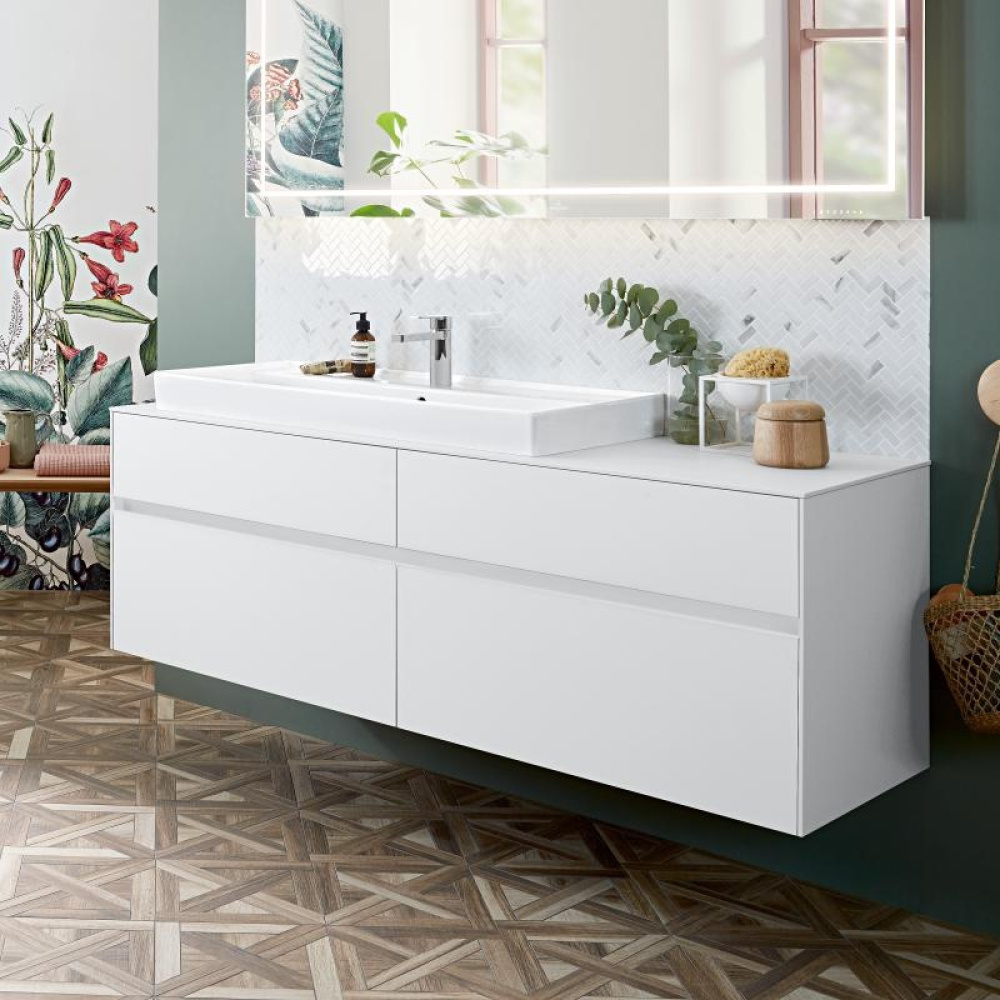 Villeroy Boch Collaro C02900MS Тумба под раковину 1600х500 мм (White Matt)