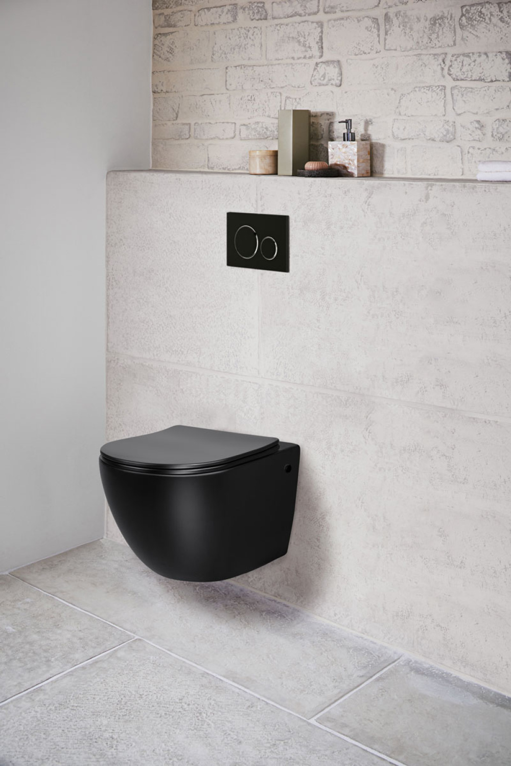 Унитаз подвесной Vincea Globo (VT1-14MB) матовый черный