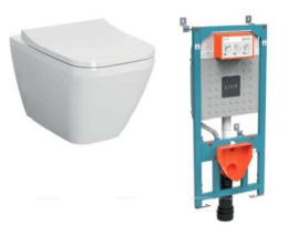 Унитаз подвесной Vitra Integra (9856B003-7206) белый