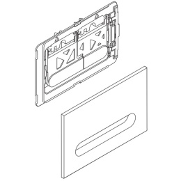 Комплект 3 в 1 Унитаз подвесной с сиденьем BelBagno DUE BB3103CHR/SC + Система инсталляции