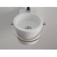 Раковина Scarabeo BUCKET 8802CR накладная или подвесная