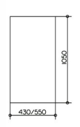 Зеркало хрустальное Keuco Plan 20095002500, сталь